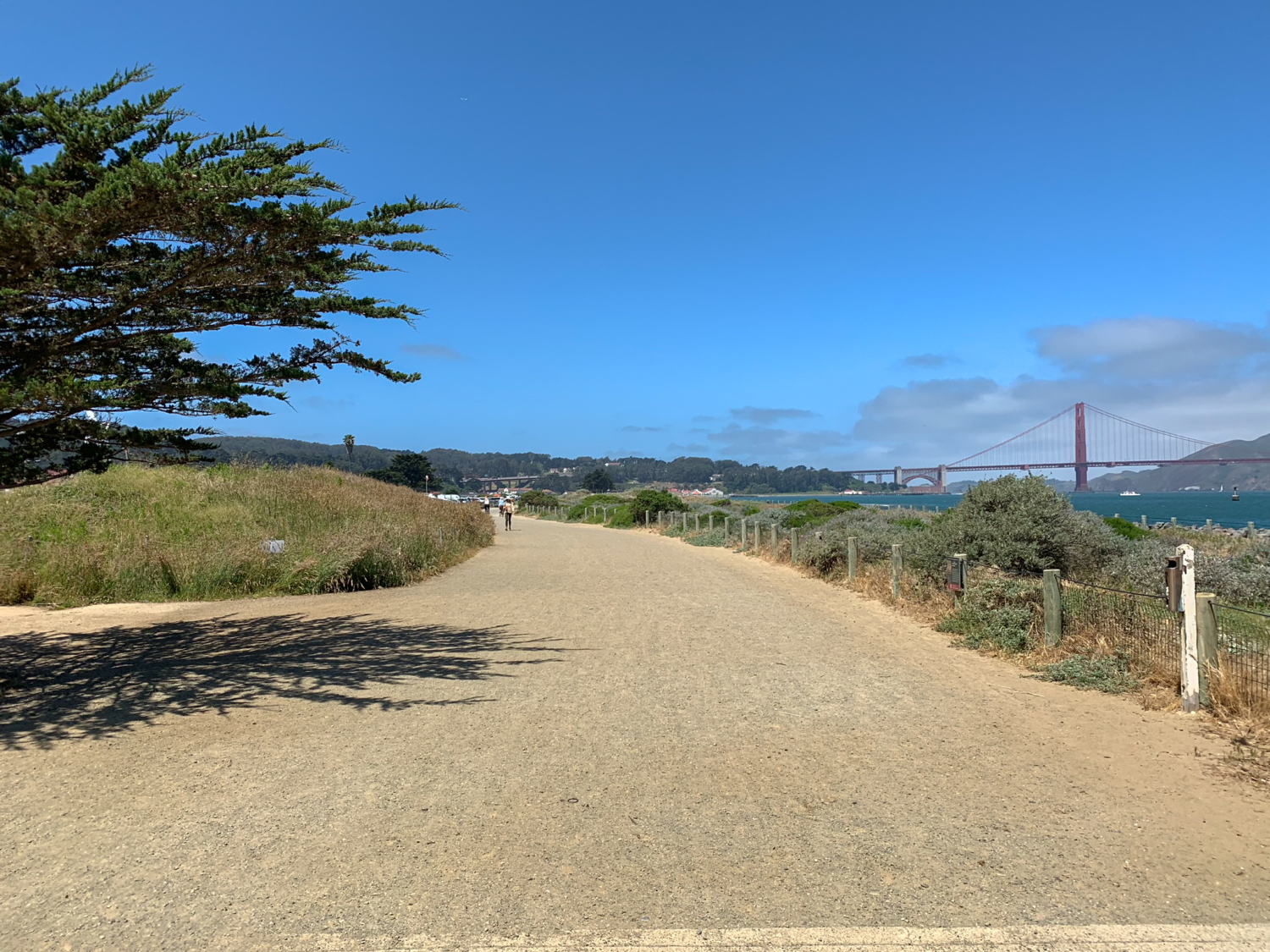 East Beach to Fort Point and the Golden Gate Bridge
